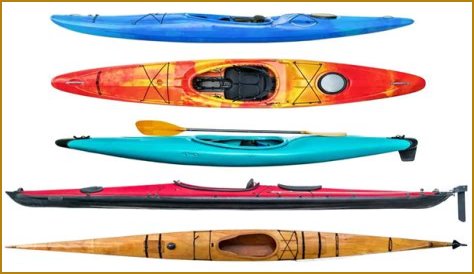 What are kayaks made of?
