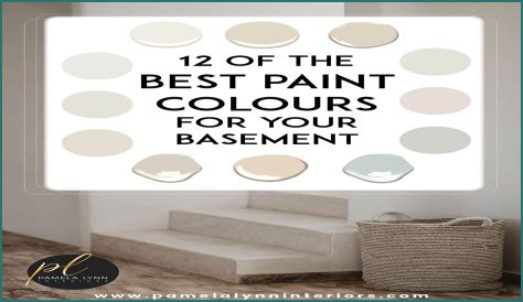 What is the best paint color for basement?