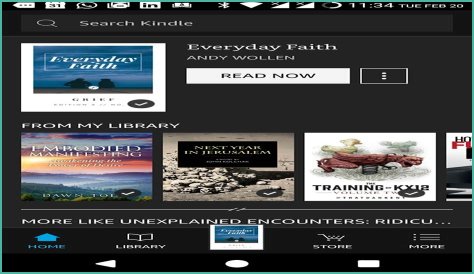 Where are eBooks on Android?